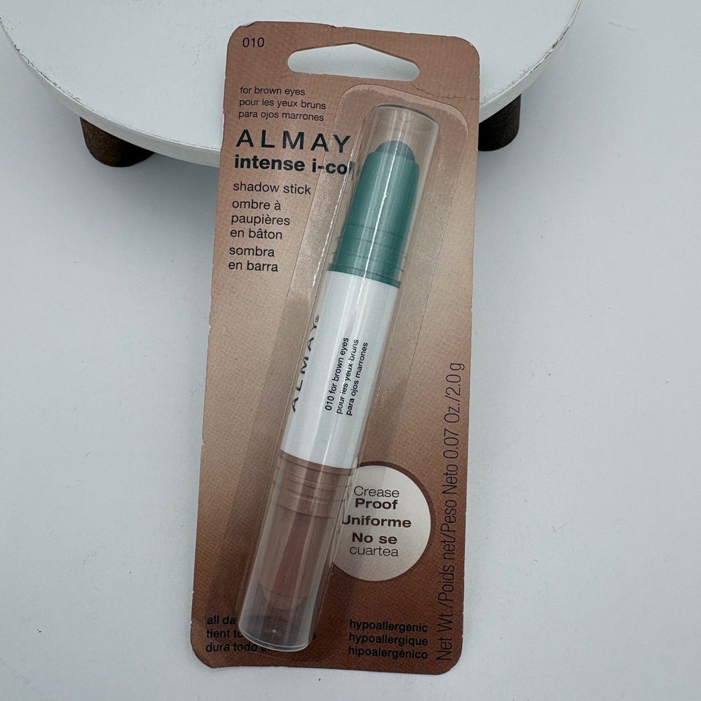Almay Intense i-color‎ Shadow Stick 010 for Brown Eyes Teal Taupe NIP